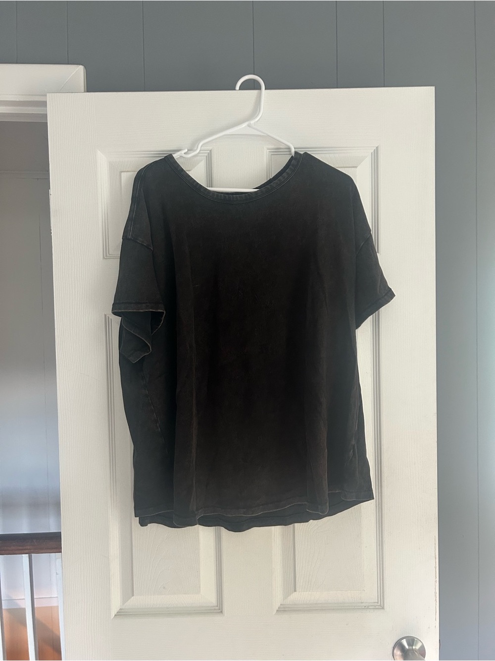 Universal Thread Washed Black Short Sleeve Tee